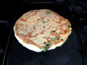 cooked on griddle